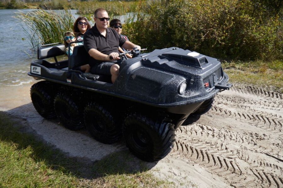 Clermont: Land/Water Mucky Duck Amphibious Experience - The 60 Minutes: Safety Briefing, Tracks, Trees, and Water
