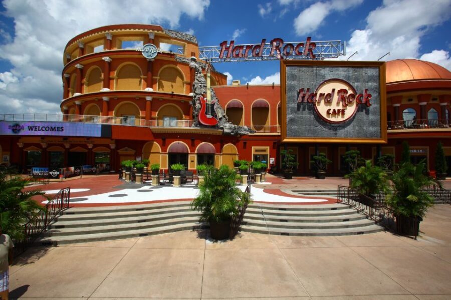 Meal at Hard Rock Cafe Orlando at Universal CityWalk - The meal itself: what you should expect from the food