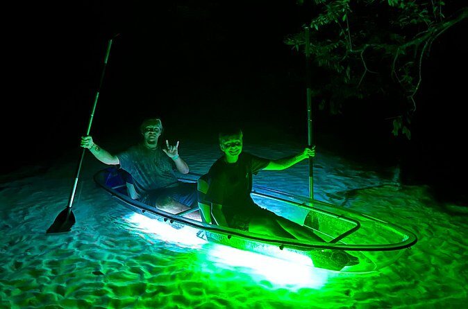 Rainbow Springs: Clear Kayak Sunset & Glow Tour - Watching the Sky Change, Then Switching to Glow Mode