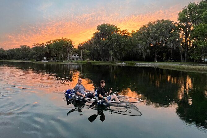 Rainbow Springs: Clear Kayak Sunset & Glow Tour - The Return Drift: Letting the Current Do the Work